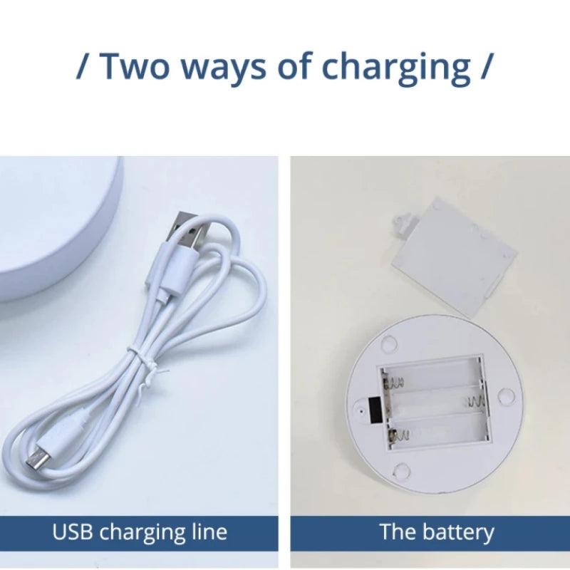 GlowScape 3D Quicksand Lamp – 16-Color USB Night Light